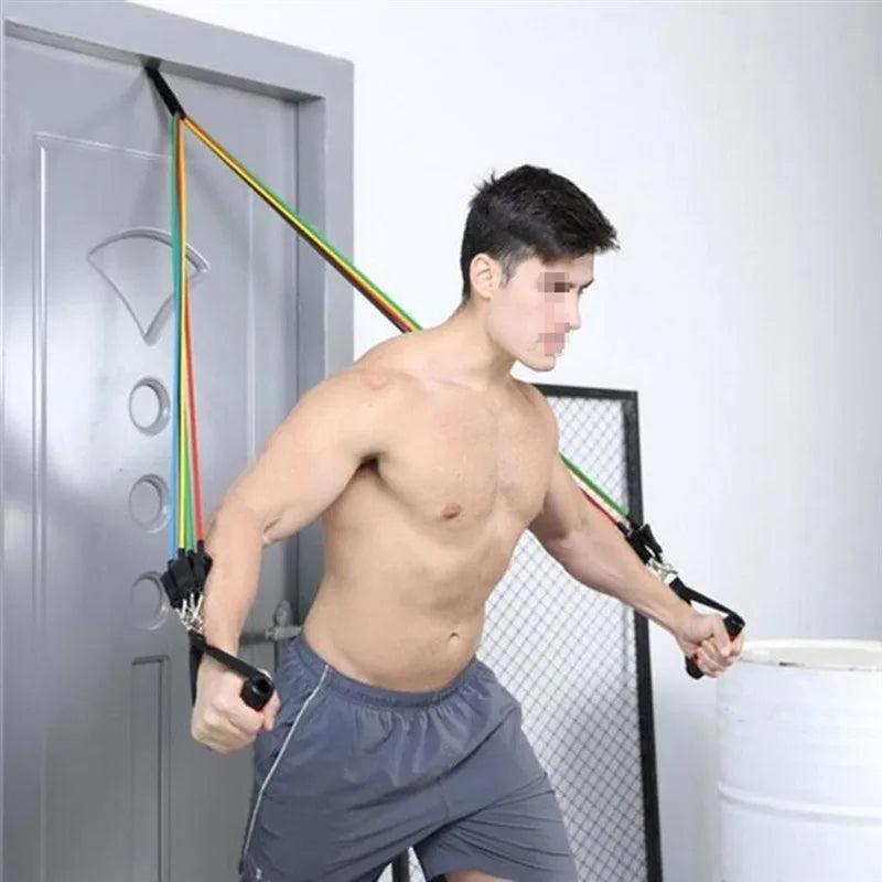 Elevate Your Workout with 1/2Pcs Elastic Resistance Door Anchor Holder Bands – Ultimate Fitness Equipment for Effective Strength Training