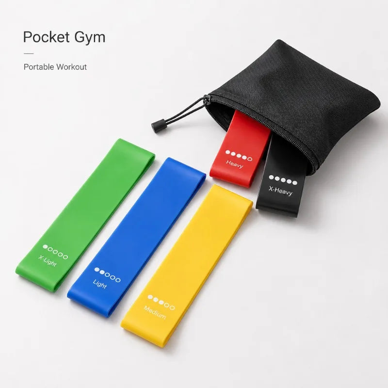 Ultimate Resistance Bands Set for Home Fitness - Versatile Elastic Bands for Strength, Agility, and Total Body Workouts